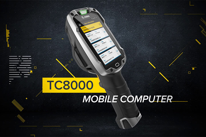 TC8000 4インチ倉庫向け Androidスマートコンピュータ
