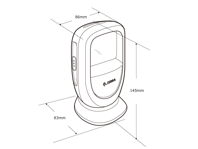 DS9308 外形寸法図