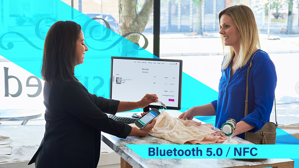 Bluetooth 5.0とNFCに対応