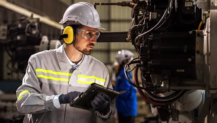 ET401 ビジネス用タブレット 使用イメージ